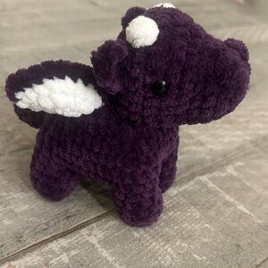 Handmade Crochet Dragon